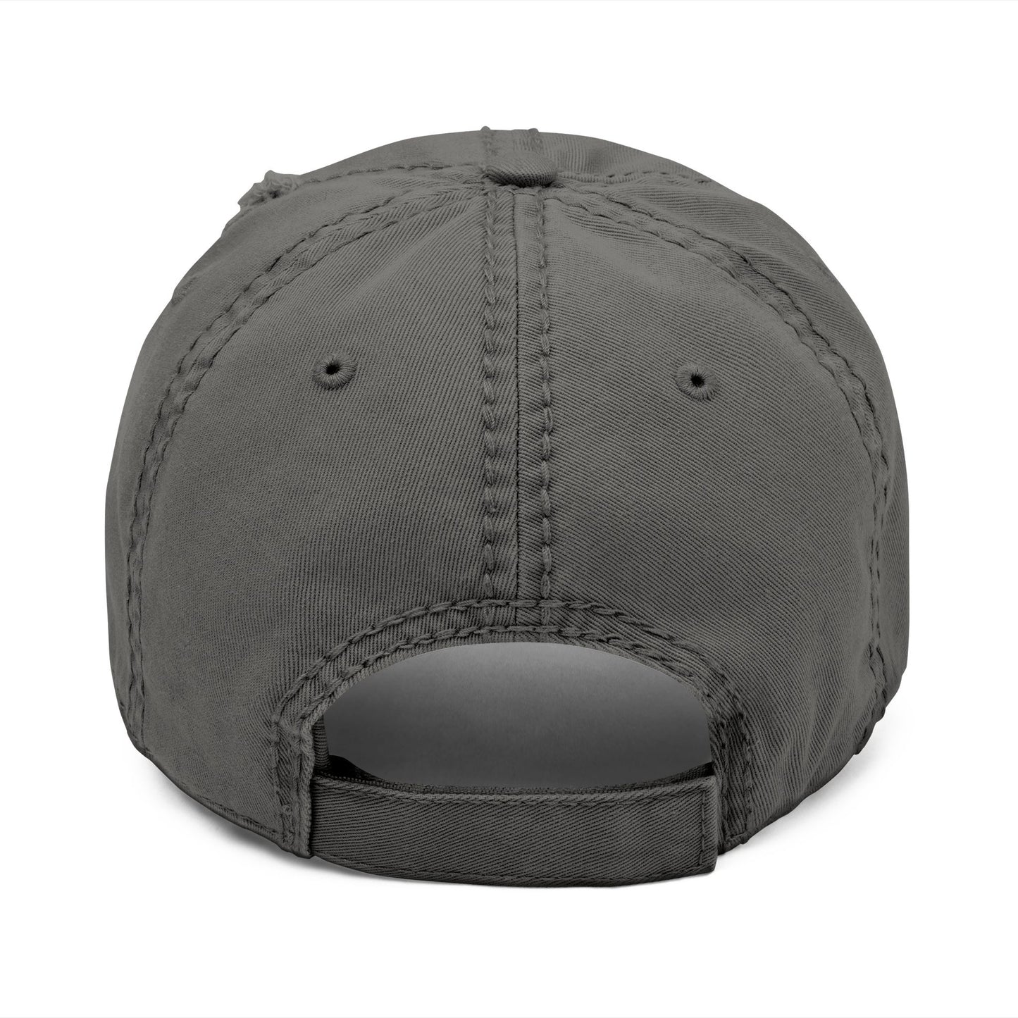 Aesthetic "Salty" Distressed Hat – Vintage Embroidered Unisex Baseball Cap