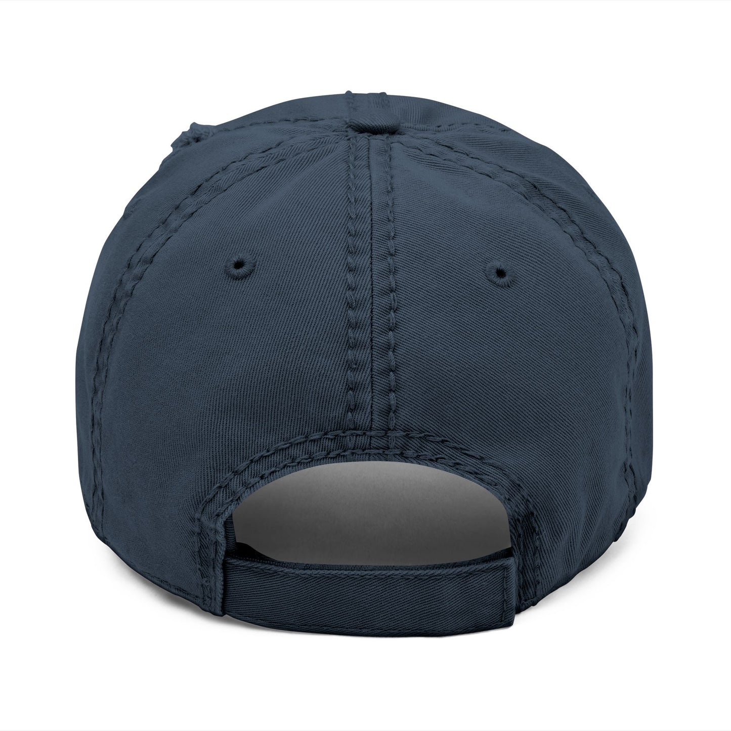 Aesthetic "Salty" Distressed Hat – Vintage Embroidered Unisex Baseball Cap